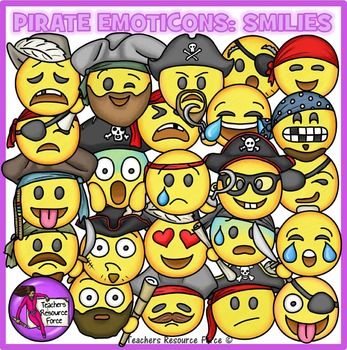 Attention clipart smiley face. Pirate emoji clip art