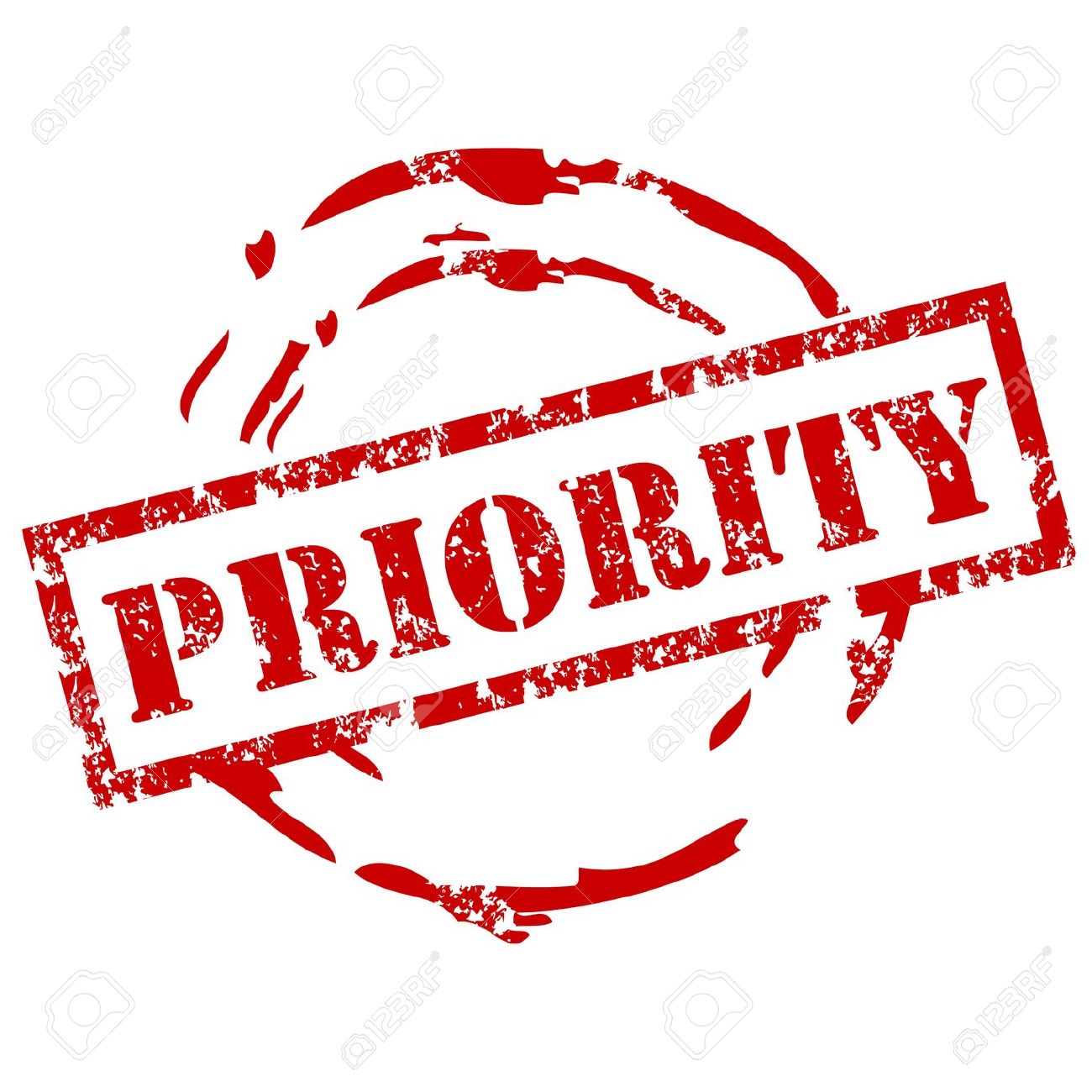 Priority panda free images. Attention clipart stamp