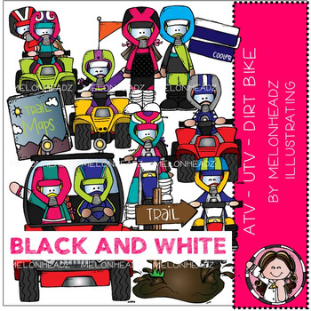 Atv clipart black and white. Utv dirt bike clip