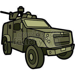 Military armored m vehicle. Atv clipart vechicle