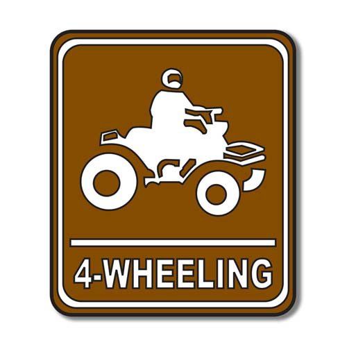 atv clipart wheeling