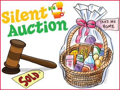 auction clipart auction basket