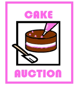 auction clipart cake