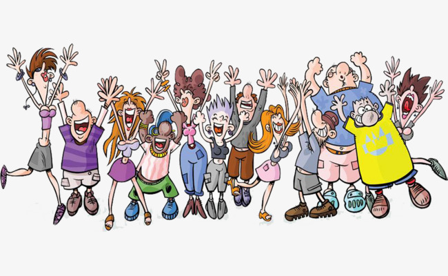 audience clipart animated