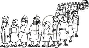 Clip art library . Clipart bible crowd