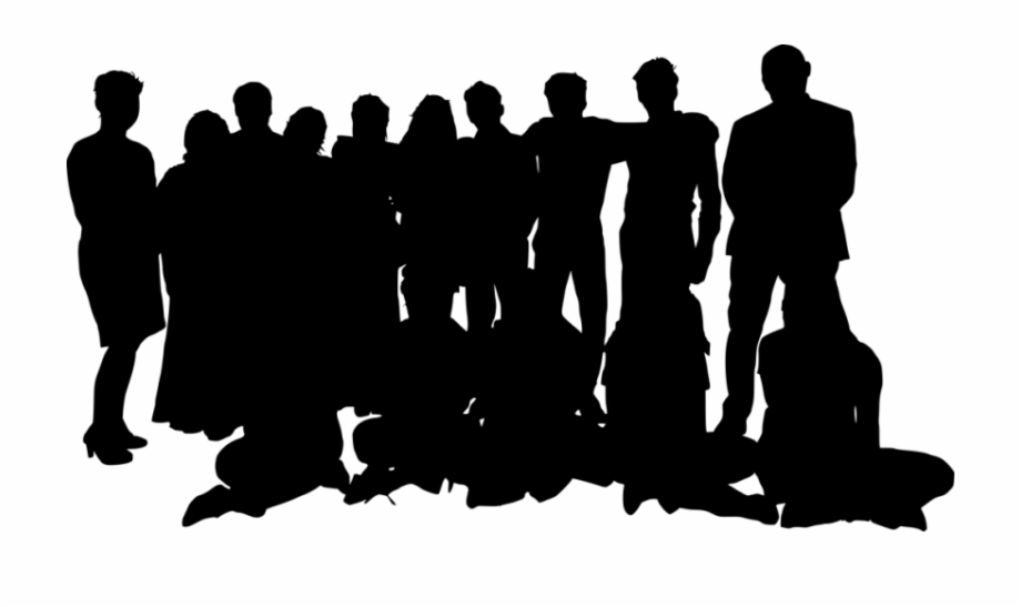 audience clipart crowded person