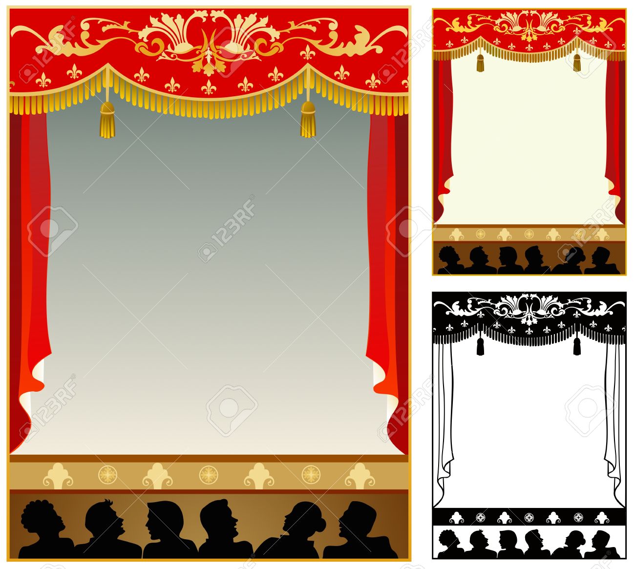Pinart illustration of an. Audience clipart crowded room