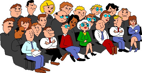 audience clipart meeting