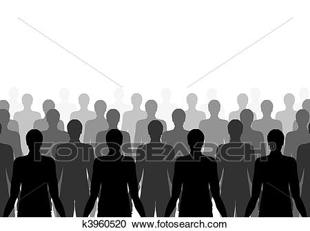 audience clipart row person