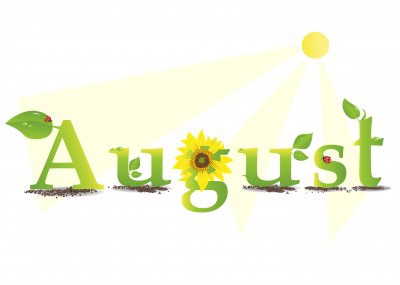 What s on in. August clipart august 2016