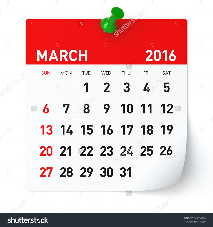 Download march calendar . August clipart august 2016
