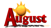 August clipart august theme. Calendar themes activities fun