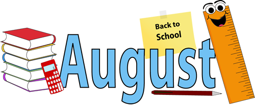 august clipart back to school