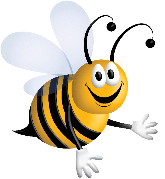 Cartoon honey clip art. Ladybug clipart bee