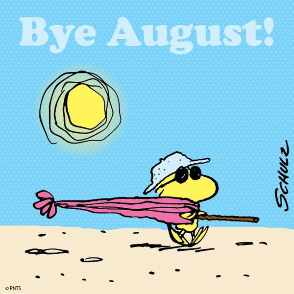 august clipart goodbye