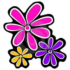 august clipart pink