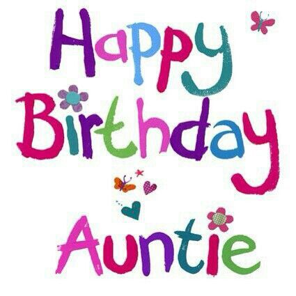 aunt clipart happy birthday