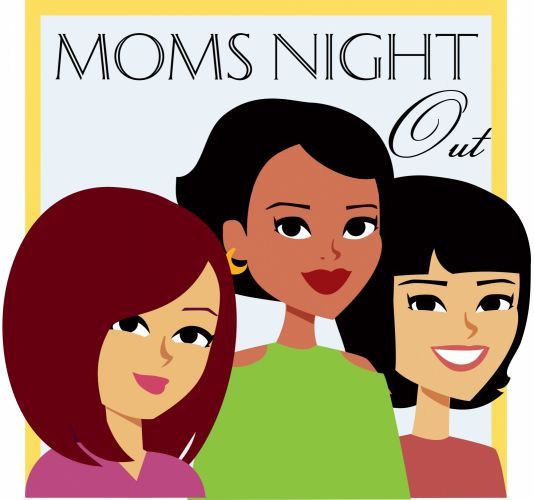 aunt clipart moms night out
