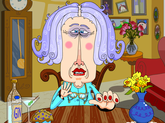 aunt clipart working mom