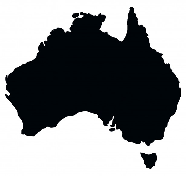 Australia clipart. Map free stock photo