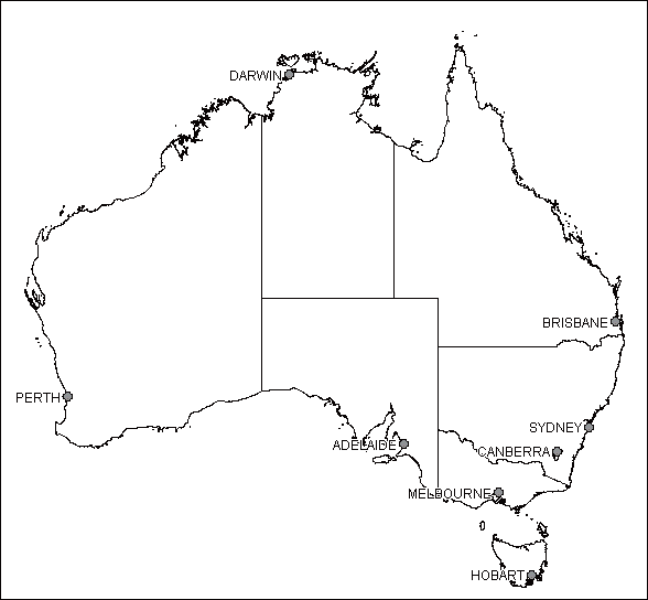 Australia clipart basic. Download map outline major