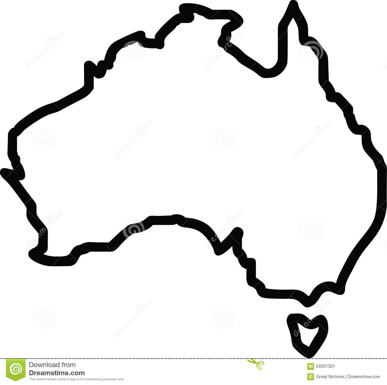Australia clipart basic.  collection of outline