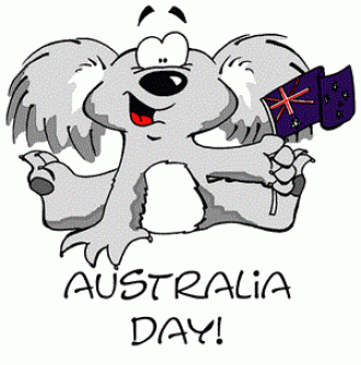 Australia clipart day. Craft sketch drawing printable