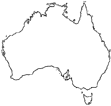 Free how to draw. Australia clipart drawing