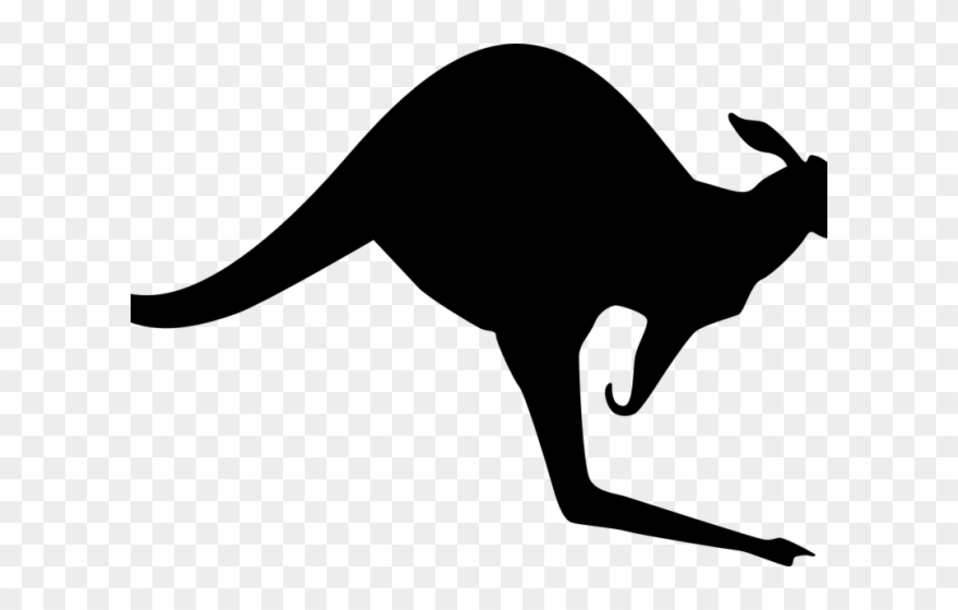 Australian sign png . Kangaroo clipart person australia
