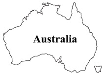 Search results for clip. Australia clipart outline