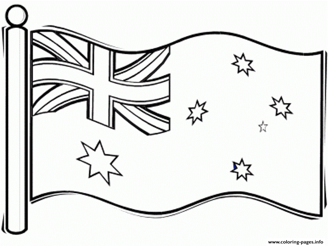 Australia clipart sketch. Australian flag drawing at