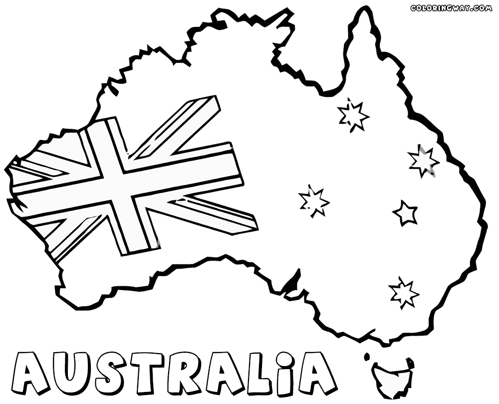 Flags drawing at getdrawings. Australia clipart sketch
