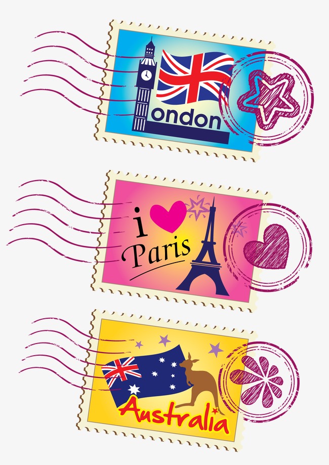 Postmark country png image. Australia clipart stamp
