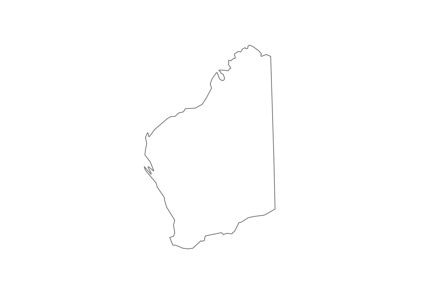 Australia clipart vector. Western clipground geo map