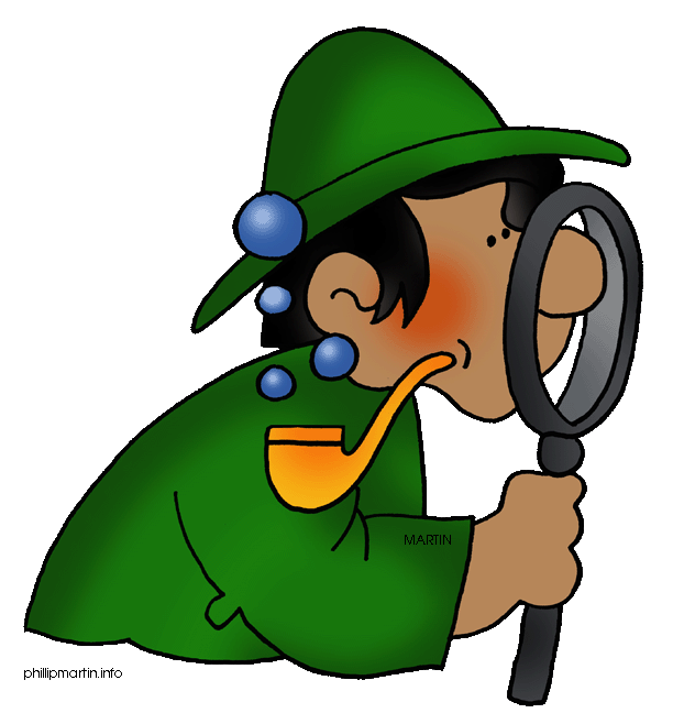 Occupations clip art by. Words clipart detective