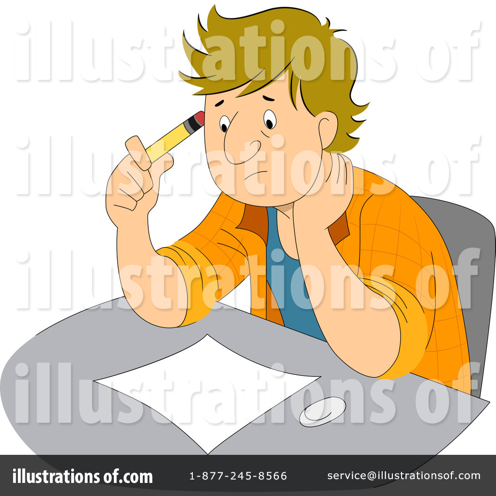 Author clipart boy. Illustration by bnp design