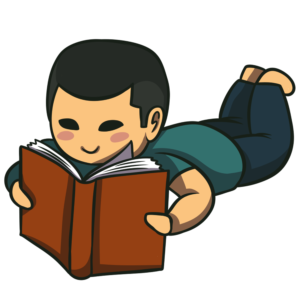 Author clipart boy.  free book images