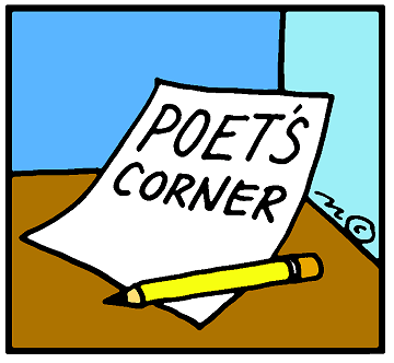 author clipart poet