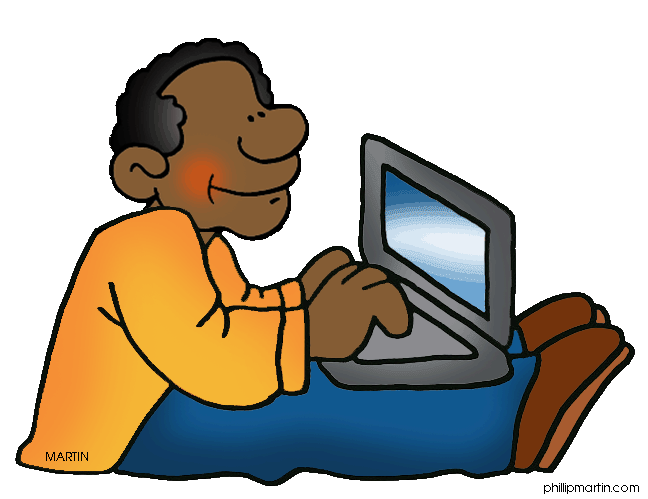 Scmla technical writing teaching. Person clipart computer