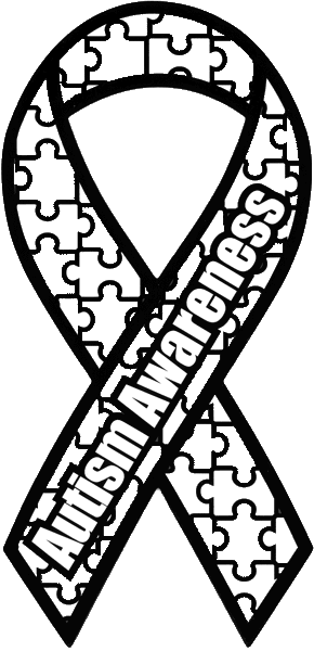 Autism clipart black and white. Alltismin color sheets to