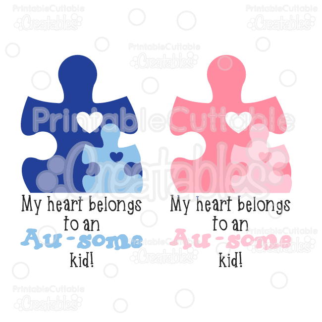Autism clipart file. My heart belongs to