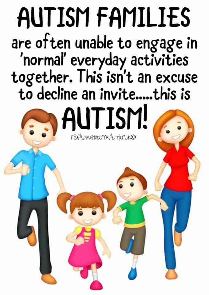 autism clipart parent support