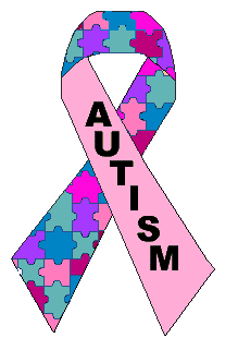 autism clipart pink