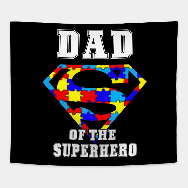 Super dad tshirt awareness. Autism clipart supe