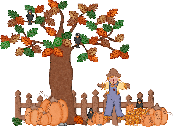 Animated fall . Autumn clipart cartoon