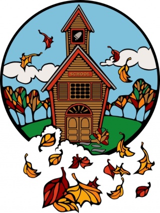 fall clipart church