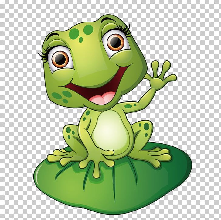 clipart frog cartoon