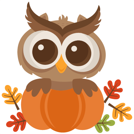Owl clipart autumn. Fall svg scrapbook cut