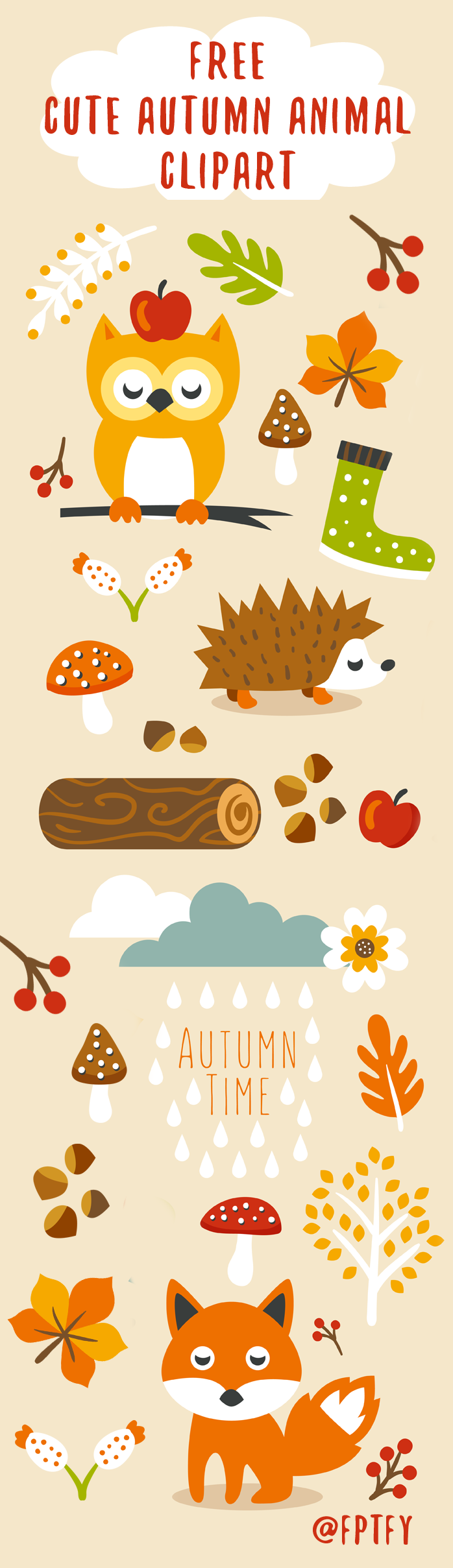 autumn clipart sticker