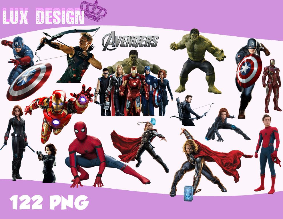 Avengers clipart background.  the png images